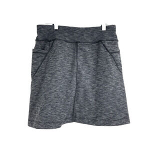 Athleta Skirt Heather Gray Tennis Activewear Bottoms A-line Mini Stretch Size XS